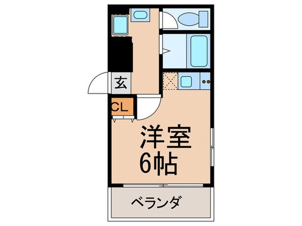 エスポワ－ル大和の物件間取画像